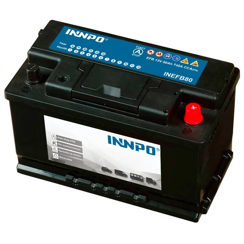 Battery INNPO EFB 80Ah