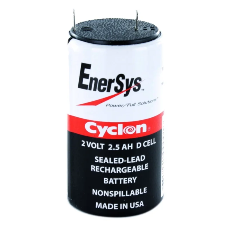 Battery EnerSys CYCLON D cell 2V 2.5Ah