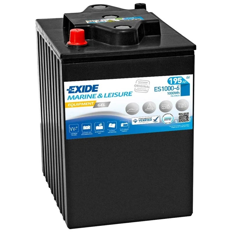 Battery Exide ES1000-6 GEL 6V 195Ah