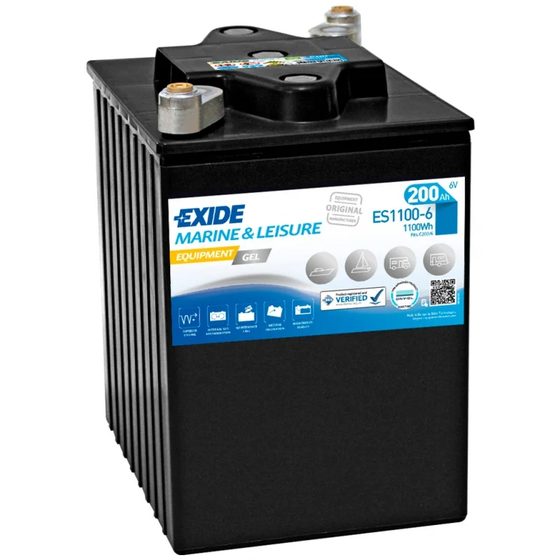 Battery Exide ES1100-6 GEL 6V 200Ah