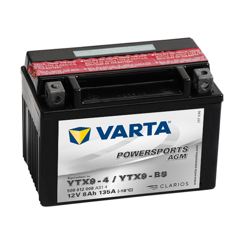 Battery Varta YTX9-BS