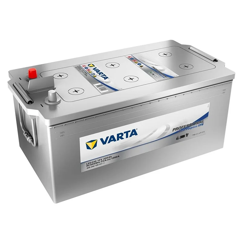 Varta LED240 240Ah Professional Dual Purpose EFB Battery