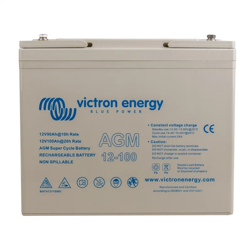 Lead-Acid AGM Battery 12V 100Ah Victron Super Cycle