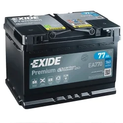 EB740 EXIDE EXCELL 067SE Batterie 12V 74Ah 680A B13 L3 Batterie au