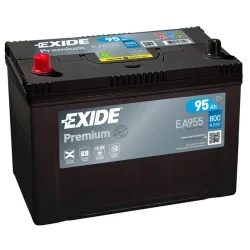 EXIDE EXCELL Batterie EB505 12V 50Ah 360A Korean B1 Bleiakkumulator 004SE,  550 42