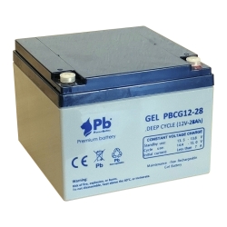 Gel battery 12V 28Ah