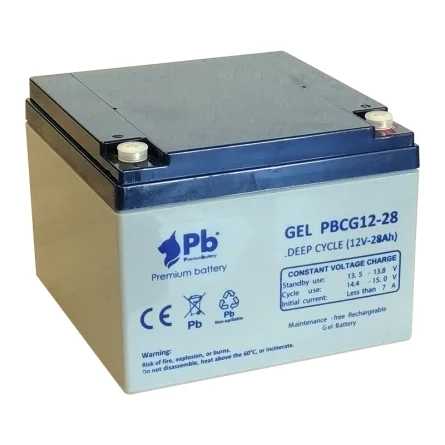 Lead-Acid GEL Battery 12V 28Ah