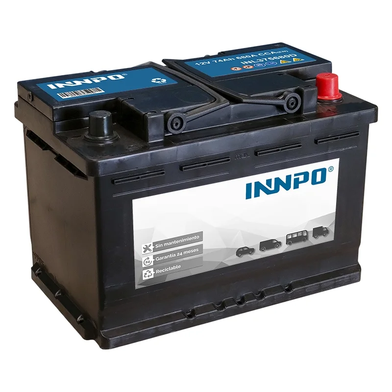 Battery INNPO 74Ah 680A INNPO From 70Ah to 80Ah