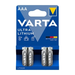 Varta AAA lithium batteries