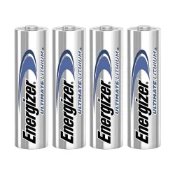 Energizer Ultimate Lithium AA Lithium Batteries (4 Units)