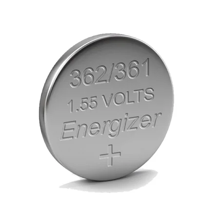 Energizer 362 361 Silver Oxide Button Cell Batteries (1 Unit)| SR721SW | SR721W | SR58 | 362 | 361