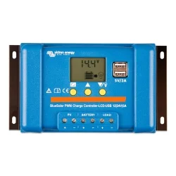Charge controller Victron BlueSolar PWM-LCD & USB 12/24V 5A