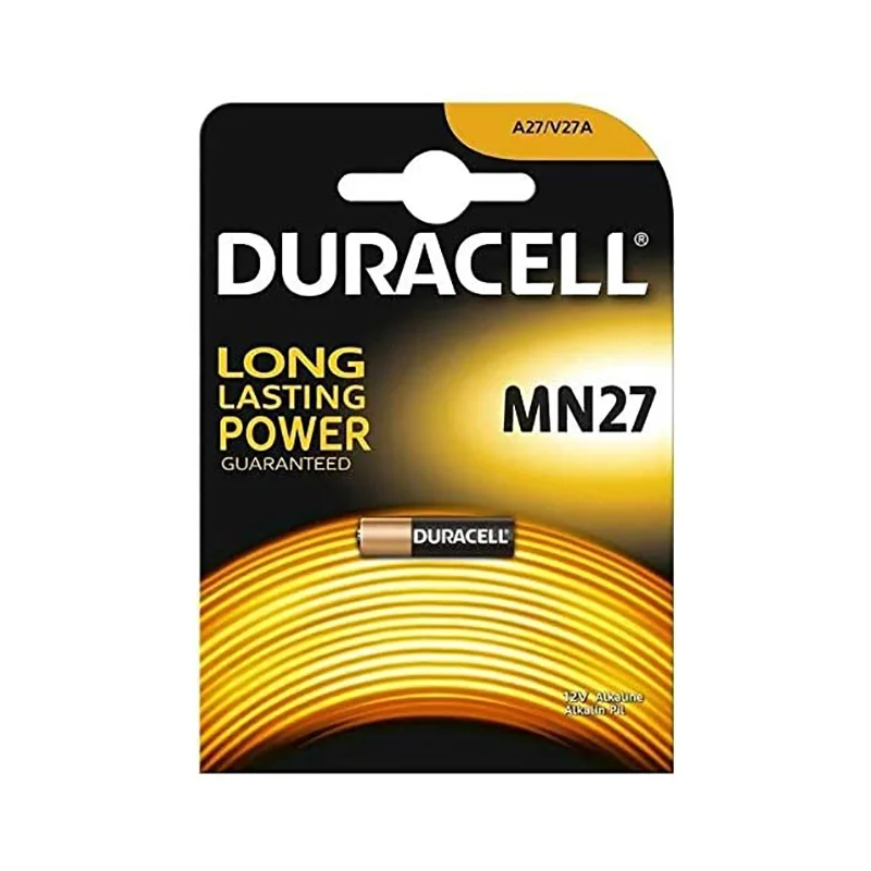 Duracell MN27 Long Lasting Power Alkaline Batteries (1 Unit)