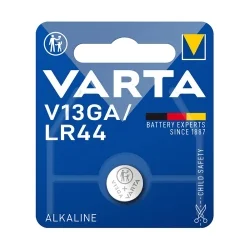 Varta V13GA LR44 Alkaline Button Cell Batteries (1 Unit)