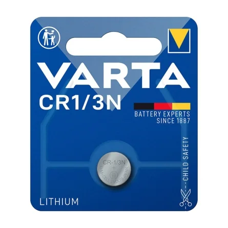 Varta CR1/3N Lithium Coin Cells (1 Unit)