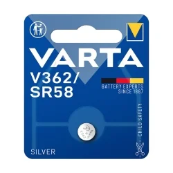 Varta V362 SR58 Silver Coin Cell Batteries (1 Unit)