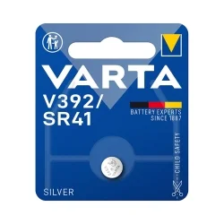 ▷ Varta V392 SR41 Silver Coin Cell Batteries (1 Unit)