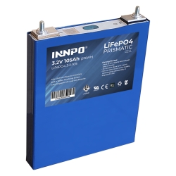 INNPO Prismatic LiFePO4 Batery Cell 3.2V 105Ah