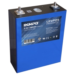 INNPO Prismatic LiFePO4 Batery Cell 3.2V 280Ah