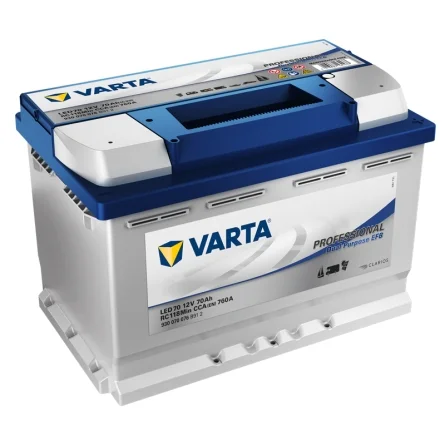 Varta LED70 70Ah Professional Dual Purpose EFB Battery