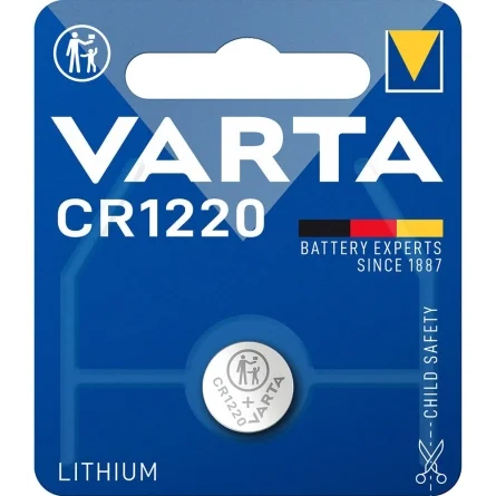 Varta CR1220 Lithium Coin Cells (1 Unit)