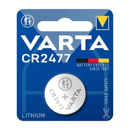 Varta CR2477 Lithium Coin Cells (1 Unit)