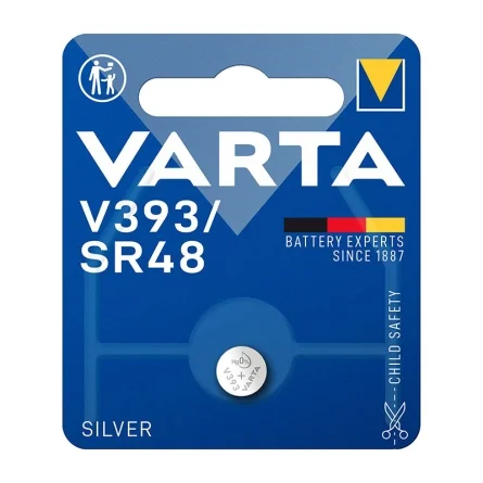 Varta V393 SR48 Silver Coin Cell Batteries (1 Unit)