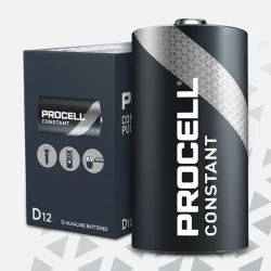Duracell Industrial D LR20 Alkaline Batteries Replaced by Procell Constant Power (10 Units)