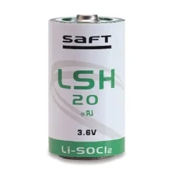 ▷ Piles Lithium Saft LS17500 A 3.6V Li-SOCl2 (1 Unité)