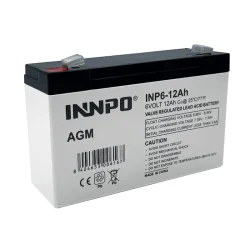 Lead-Acid AGM Battery 6V 12Ah