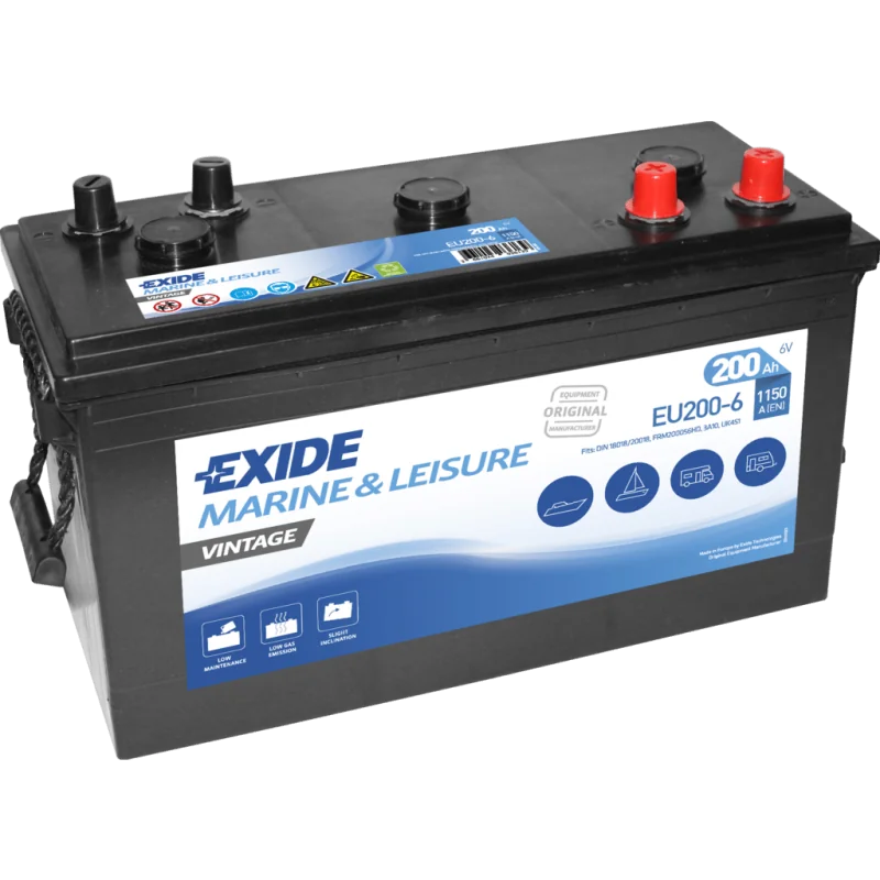 Exide EU200-6 200Ah 6V