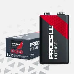 Procell 9V Intense Alkaline Batteries (10 Units)