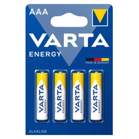 Varta Energy AAA Alkaline Batteries (4 Units)