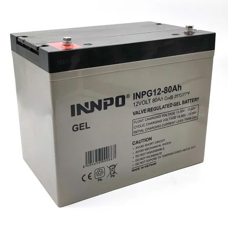 Lead-Acid AGM Battery 12V 80Ah