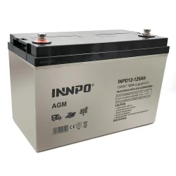 Lead-Acid AGM Battery 12V 125Ah INNPO Deep Cycle