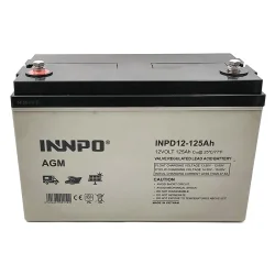 Lead-Acid AGM Battery 12V 125Ah INNPO Deep Cycle