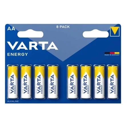 Batteries VARTA AA Energy 1.5 V - 8 batteries