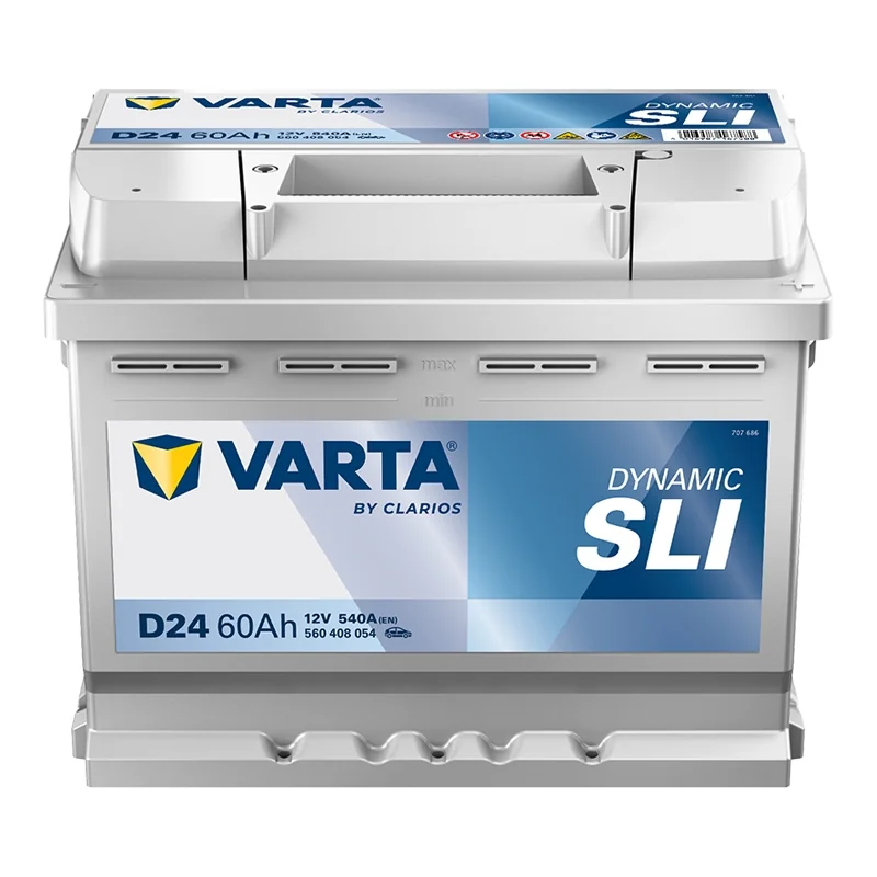 New battery Varta D24 SLI 60Ah