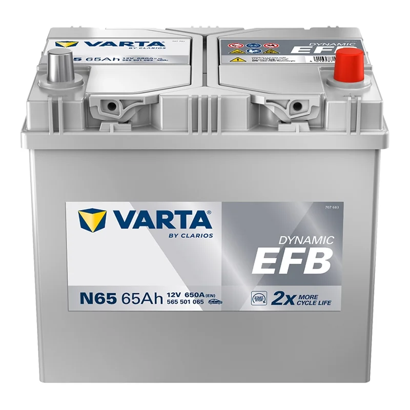 New battery Varta N65 Start Stop EFB 65Ah