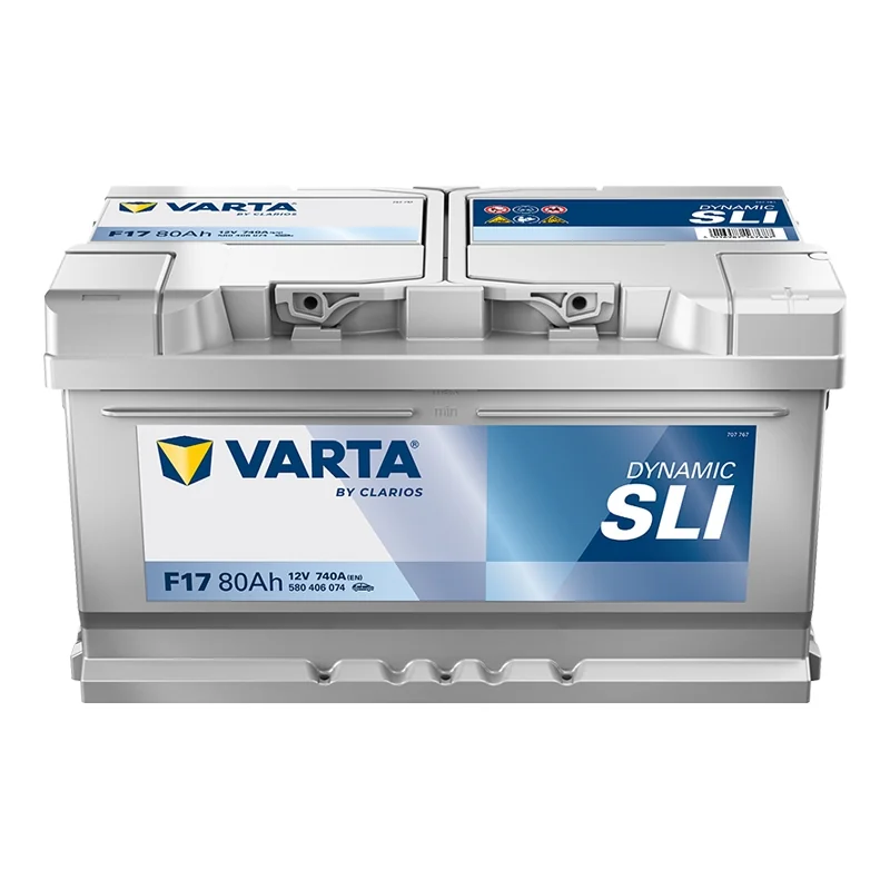 New battery Varta F17 SLI 80Ah