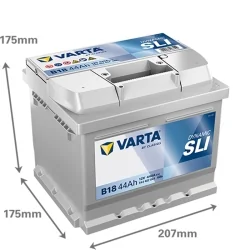 New battery Varta B18 SLI 44Ah