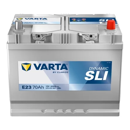 New battery Varta E23 SLI 70Ah