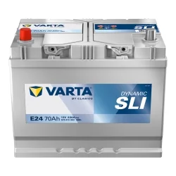 New battery Varta E24 SLI 70Ah