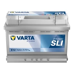 New battery Varta E12 SLI 74Ah