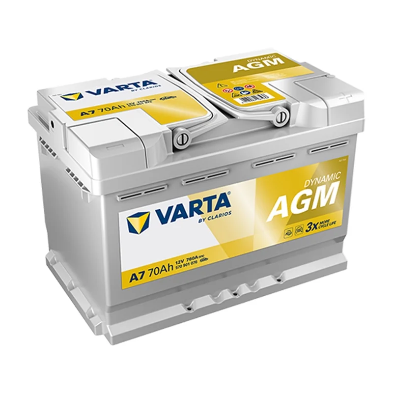 Battery Varta A7 Start Stop AGM 70Ah