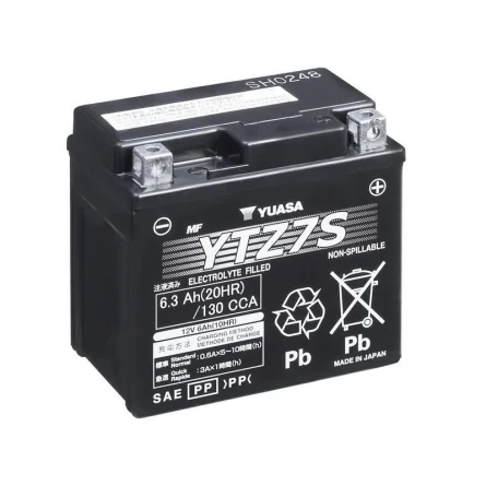 Battery Yuasa YTZ7S AGM 6.3Ah