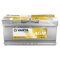 Battery Varta A4 Start Stop AGM 105Ah