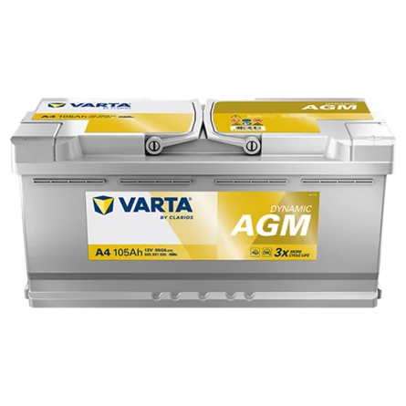 Battery Varta A4 Start Stop AGM 105Ah