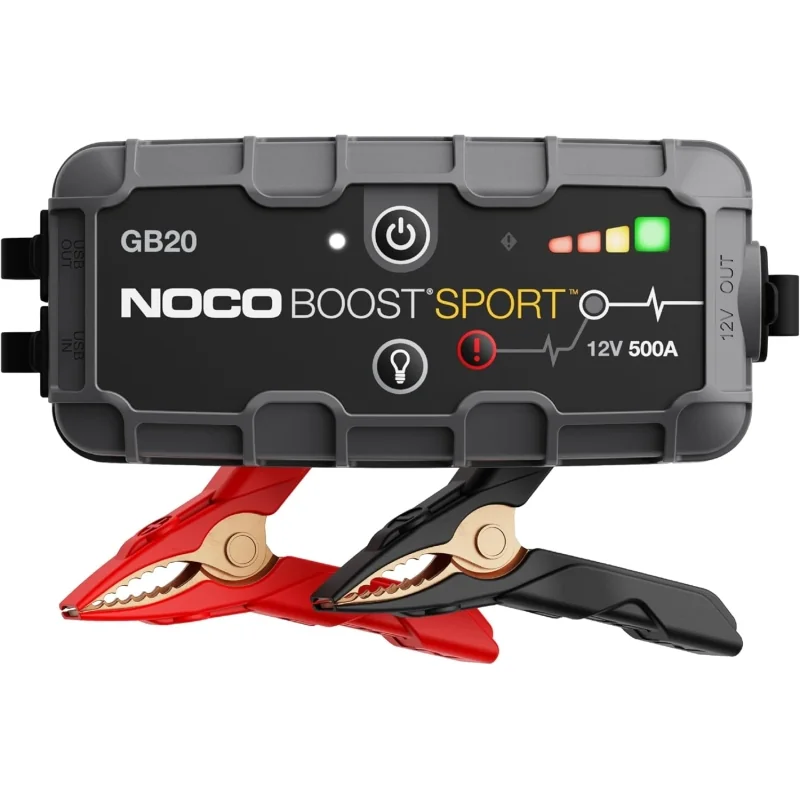 NOCO GB20 500A 12V Portable Battery Jump Starter