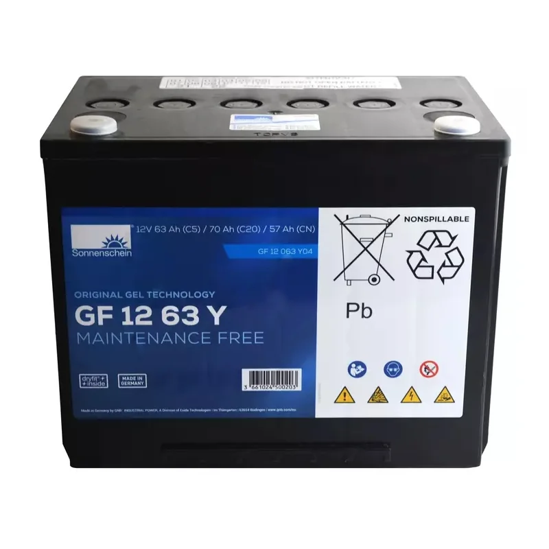 Gel Battery Sonnenschein GF 12 63 Y 12V 70Ah